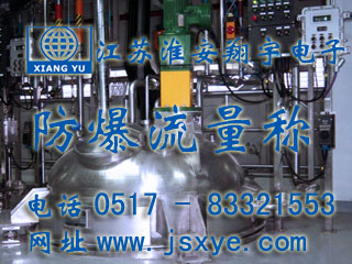 反應(yīng)釜防爆計量系統(tǒng)廠家江蘇淮安翔宇電子助力浙江海森制藥計量自動化