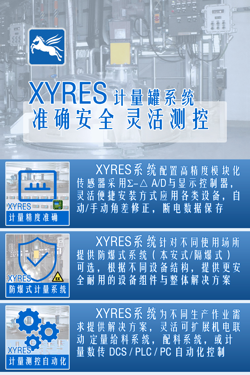 XYRES電子計(jì)量罐系統(tǒng)應(yīng)用與行業(yè)方案